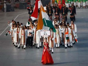 Indian Team in the Beijing Olympics 2008